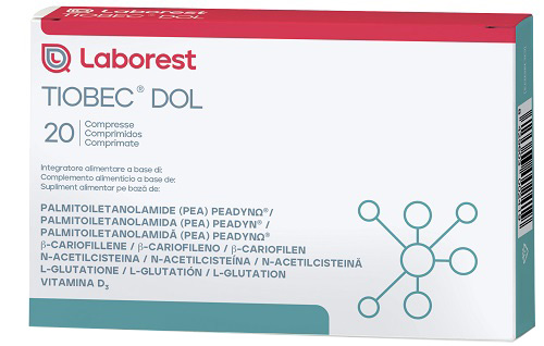 TIOBEC DOL 20 COMPRESSE NUOVA FORMULA - Farmapre
