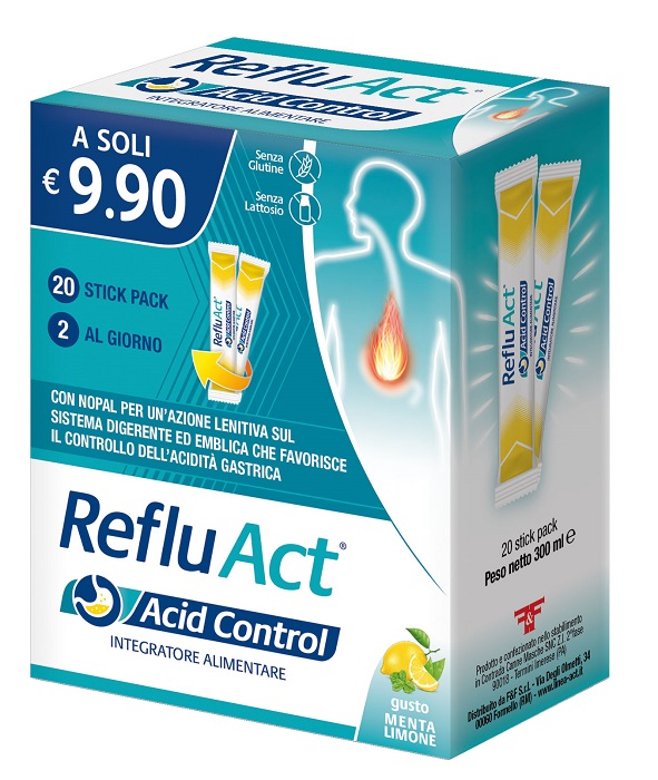 REFLU ACT ACID CONTROL 20 STICK - Farmapre