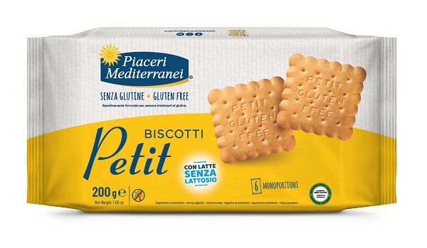 PIACERI MEDITERRANEI BISCOTTI PETIT 200 G - Farmapre
