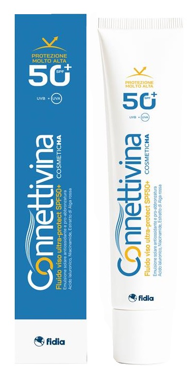 CONNETTIVINA FLUIDO VISO ULTRA PROTECT SPF50+ 50 ML - Farmapre