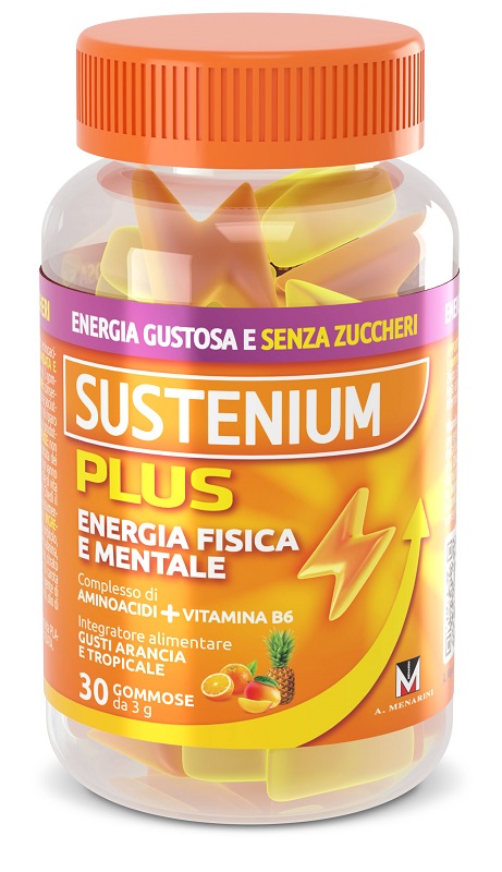 SUSTENIUM PLUS 30 CARAMELLE GOMMOSE 3 G - Farmapre