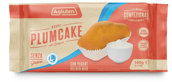 AGLUTEN NUOVI PLUMCAKE YOGURT 4 PEZZI DA 35 G - Farmapre