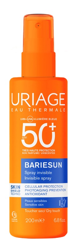 URIAGE EAU THERMALE BARIESUN SPF50+ SPRAY INVISIBLE SENZA PROFUMO 200 ML - Farmapre