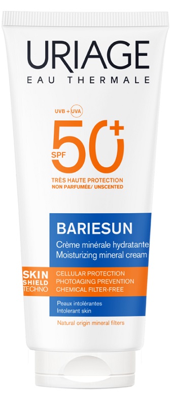 URIAGE EAU THERMALE BARIESUN SPF50+ CREME MINERALE HYDRATANTE 100 ML - Farmapre