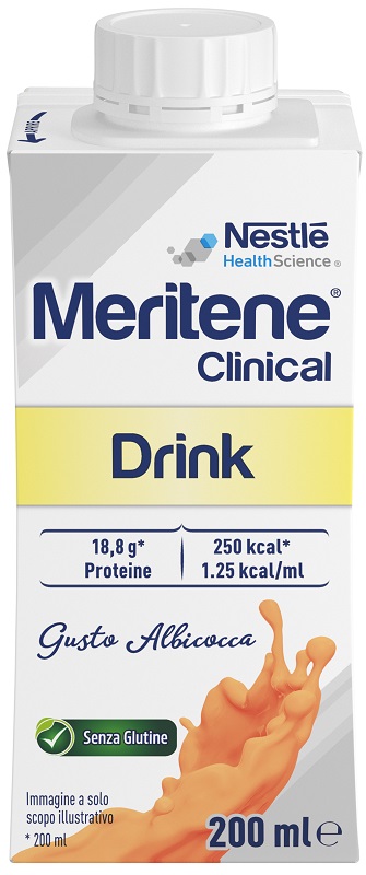 MERITENE CLINICAL DRINK ALBICOCCA 200 ML - Farmapre