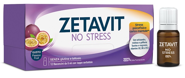 ZETAVIT NO STRESS 12 FLACONCINI  8 ML - Farmapre