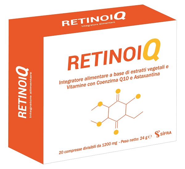 RETINOIQ 20 COMPRESSE DIVISIBILI DA 1200 MG - Farmapre
