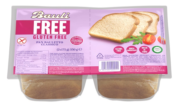 BAULI FREE PAN BAULETTO CLASSICO 350 G - Farmapre