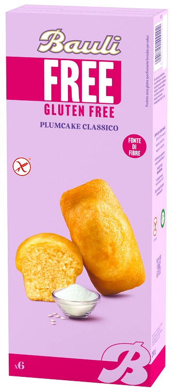BAULI FREE PLUMCAKE CLASSICO 6 PEZZI DA 35 G - Farmapre