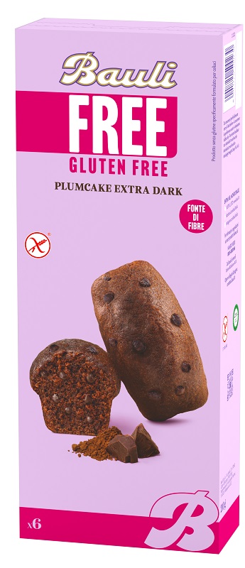 BAULI FREE PLUMCAKE EXTRA DARK 6 PEZZI DA 35 G - Farmapre