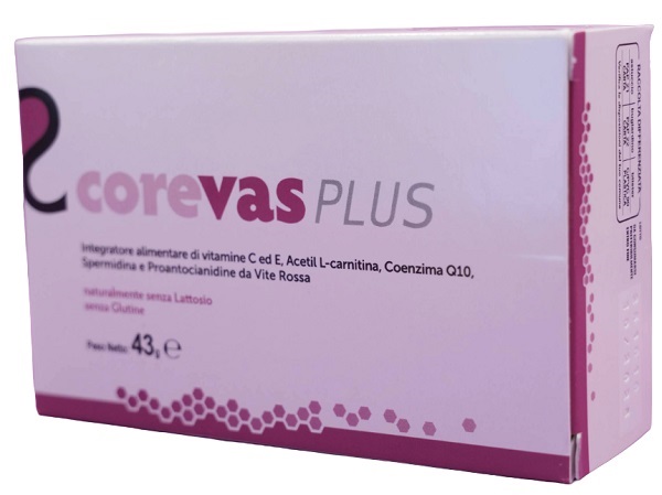 COREVAS PLUS 30 COMPRESSE NUOVA FORMULAZIONE - Farmapre