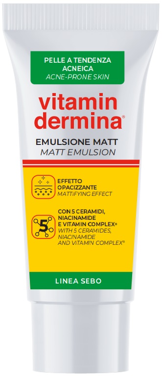 VITAMINDERMINA SEBO EMULSIONE MATTINO 40 ML - Farmapre
