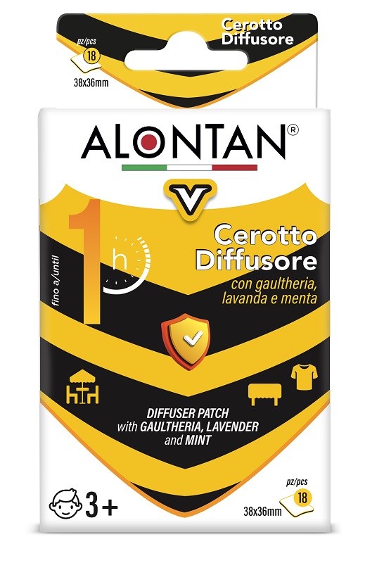 ALONTAN CEROTTO DIFFUSORE V 18 PEZZI 38X36 MM - Farmapre