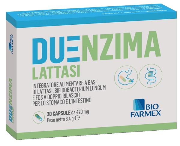 DUENZIMA LATTASI 20 CAPSULE DA 421 MG - Farmapre
