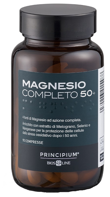 PRINCIPIUM MAGNESIO COMPLETO BREVETTATO 50+ 90 COMPRESSE - Farmapre