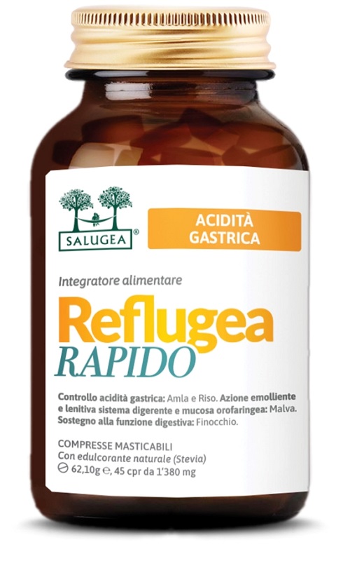 REFLUGEA RAPIDO SALUGEA 45 COMPRESSE MASTICABILI DA 1380 MG - Farmapre