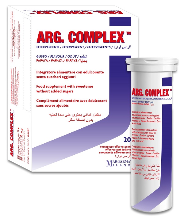 ARG COMPLEX 20 COMPRESSE EFFERVESCENTI - Farmapre