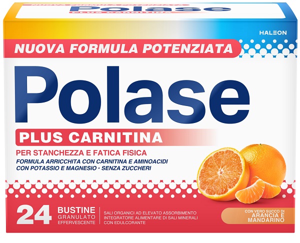 POLASE PLUS CARNITINA 24 BUSTINE GRANULATO EFFERVESCENTE DA 6,8 G - Farmapre