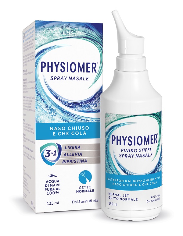 SPRAY NASALE PHYSIOMER GETTO NORMALE 135 ML - Farmapre