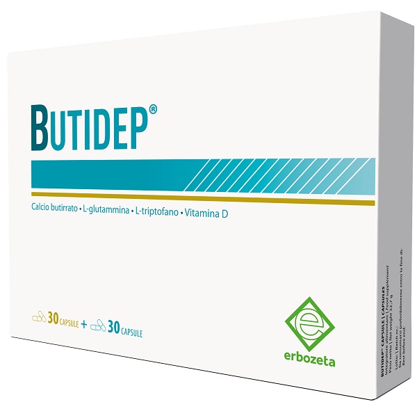 BUTIDEP CAPSULE 30 CAPSULE BIANCHE + 30 CAPSULE AZZURRE - Farmapre