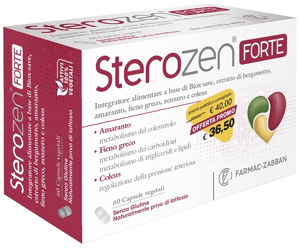 STEROZEN FORTE 60 CAPSULE - Farmapre