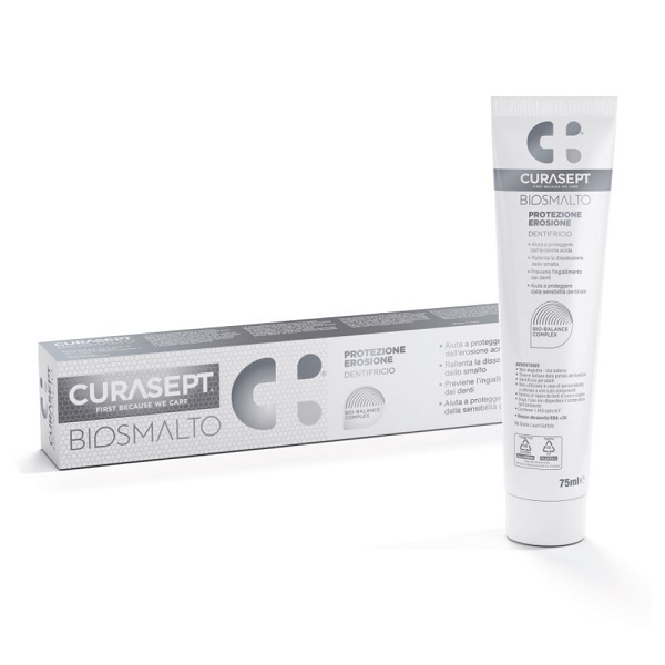 CURASEPT BIOSMALTO PROTEZIONE EROSIONE DENTIFRICIO 75 ML - Farmapre
