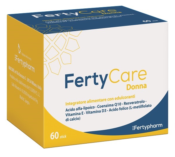 FERTYCARE 60 STICK DA 2 G CON EDULCORANTI SENZA GLUTINE SENZA LATTOSIO SENZA ZUCCHERO - Farmapre