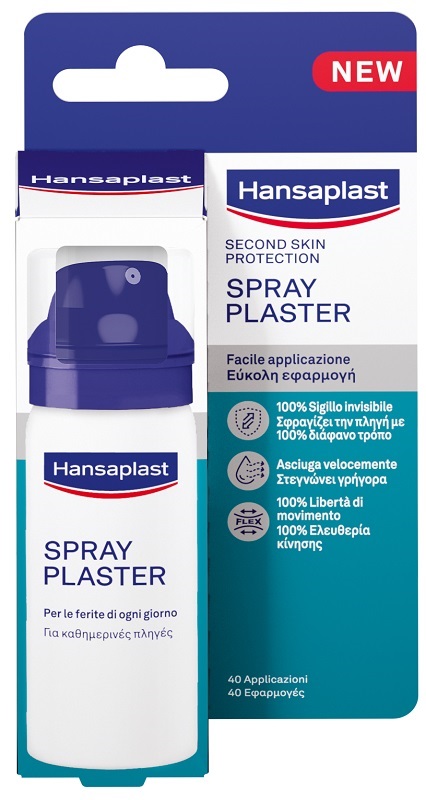 HANSAPLAST SECOND SKIN PROTECTION SPRAY PLASTER 40 ML - Farmapre