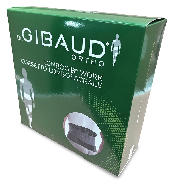 GIBAUD ORTHO CORSETTO LOMBOSACRALE LOMBOGIB WORK H26 TAGLIA 02 - Farmapre