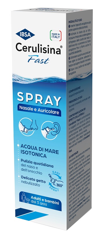 CERULISINA FAST NASO/ORECCHIO SPRAY 100 ML - Farmapre