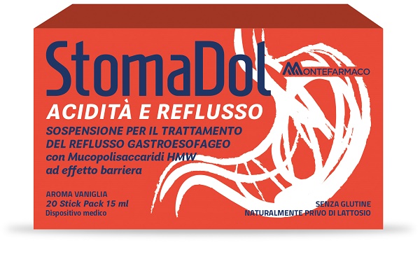 STOMADOL ACIDITA' REFLUSSO 20 STICK PACK DA 15 ML - Farmapre