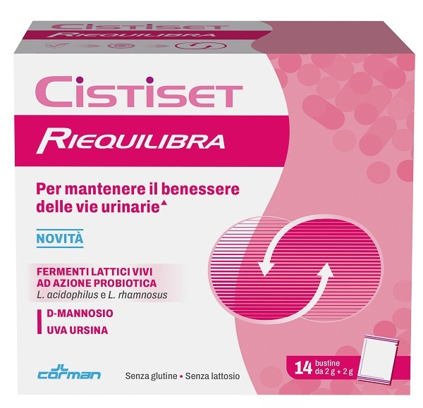 CISTISET RIEQUILIBRA 14 BUSTINE SENZA GLUTINE SENZA LATTOSIO - Farmapre