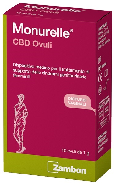 MONURELLE CBD 10 OVULI 1 G - Farmapre