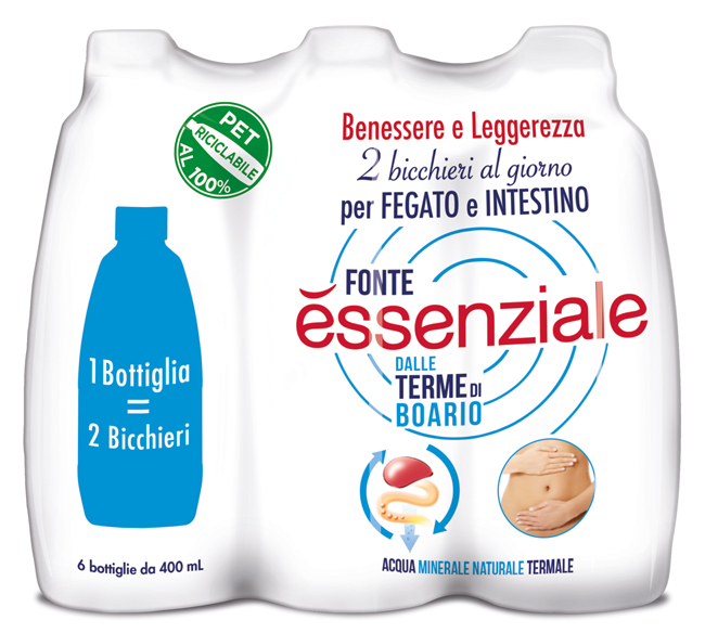 FONTE ESSENZIALE PET 6 X 400 ML - Farmapre