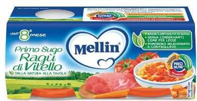 MELLIN PRIMOSUGO RAGU' DI VITELLO 2 VASETTI DA 80 G - Farmapre