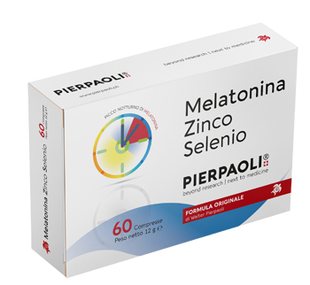 MELATONINA ZINCO SELENIO PIERPAOLI 60 COMPRESSE - Farmapre