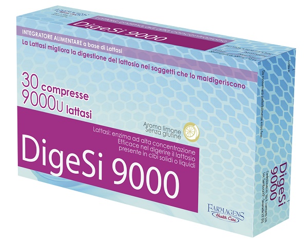 DIGESI 9000 30 COMPRESSE 9000U LATTASI - Farmapre
