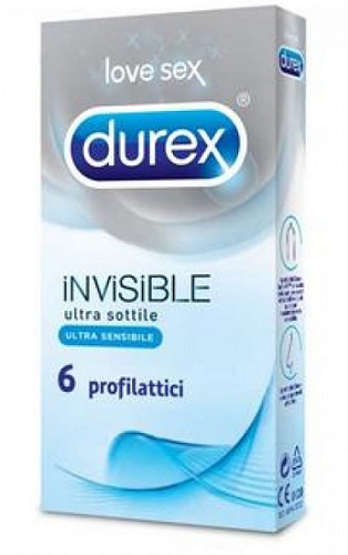 DUREX INVISIBLE PROFILATTICO 6 PEZZI - Farmapre