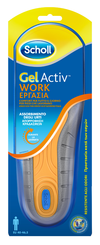 SCHOLL GEL ACTIV WORK UOMO - Farmapre