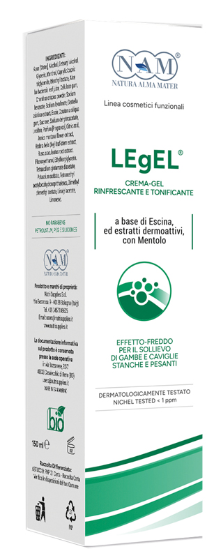 LEGEL CREMA-GEL RIFRESCANTE E TONIFICANTE PER GAMBE 150 ML - Farmapre