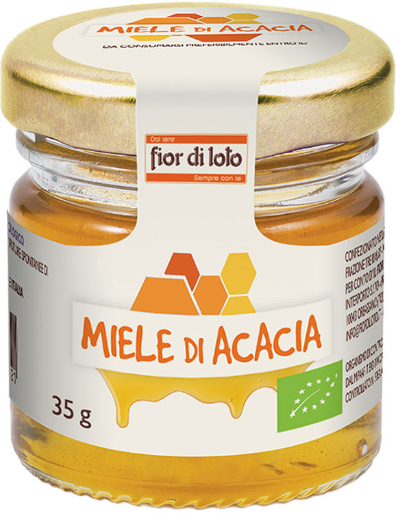 FIOR DI LOTO MINI MIELE DI ACACIA BIO 35 G - Farmapre
