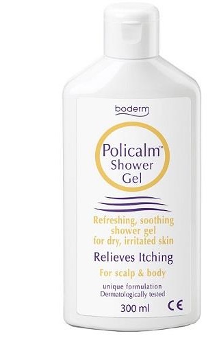 GEL ANTIPRURITO E LENITIVO POLICALM SHOWER 300 ML CE - Farmapre