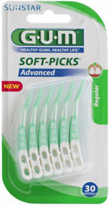 GUM SOFT-PICKS ADVANCED 30 PEZZI - Farmapre