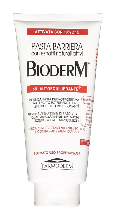 BIODERM PASTA BARRIERA TRASPIRANTE PH AUTOEQUILIBRANTE CON 10% ZINCO 300 ML - Farmapre