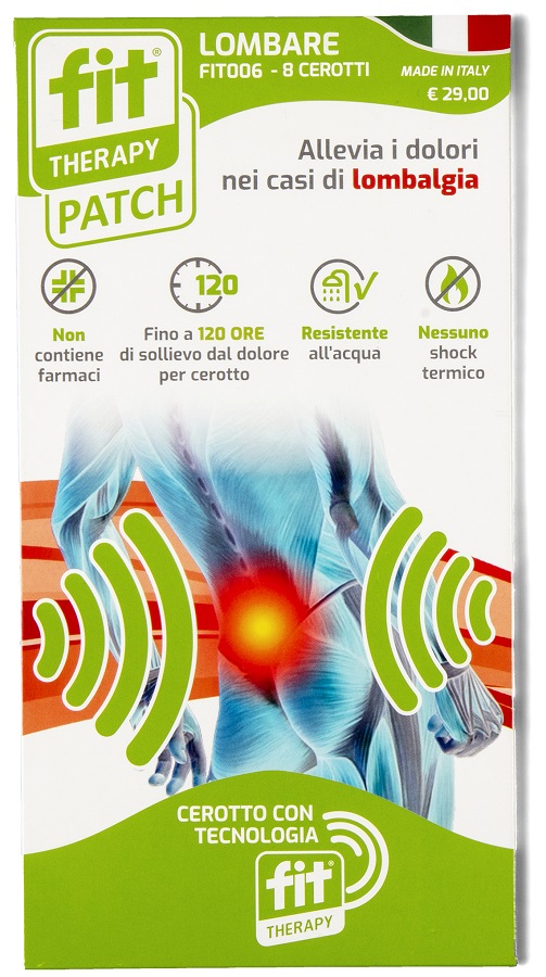 CEROTTO FIT THERAPY LOMBARE 8 PEZZI - Farmapre