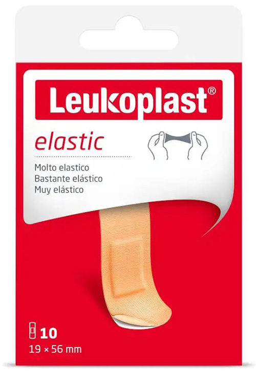 LEUKOPLAST ELASTIC 56X19 10 PEZZI - Farmapre