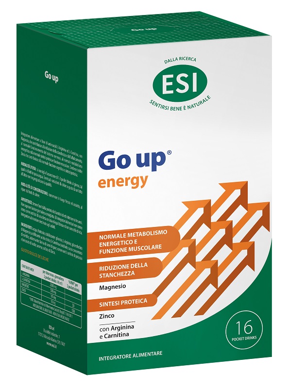 ESI GO UP ENERGY 16 POCKET DRINK DA 20 ML - Farmapre
