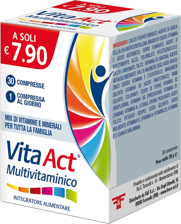 VITA ACT MULTIVITAMINICO 30 COMPRESSE - Farmapre
