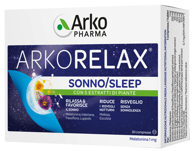 ARKORELAX SONNO 30 COMPRESSE - Farmapre