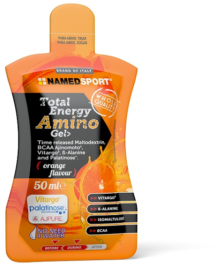 TOTAL ENERGY AMINO GEL ORANGE FLAVOUR 50 ML - Farmapre